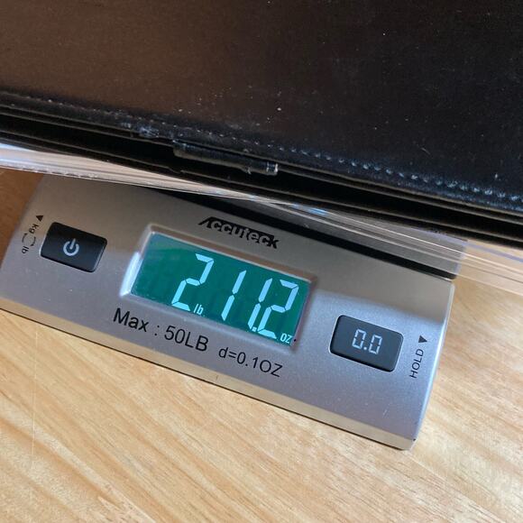 TUL Black Disc Binder w/2 sets of tabs and 50 pages Narrow Ruled Paper. Preowned - Picture 10 of 10